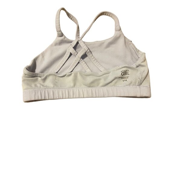 Athleta Girls Upbeat Bra in Light Purple Without Pads Size L (12) - Picture 5 of 5